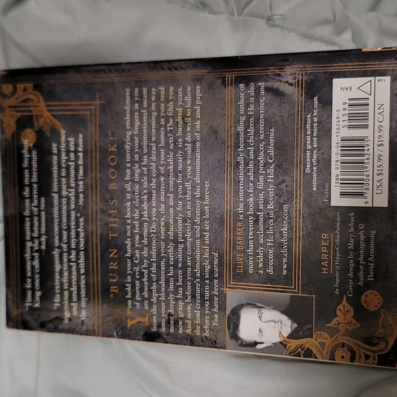 Clive Barker book Mister B. Gone - Picture 2 of 2